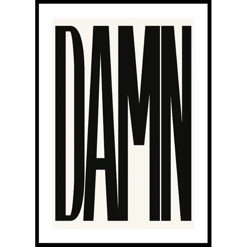 Poster Gallerix Damn