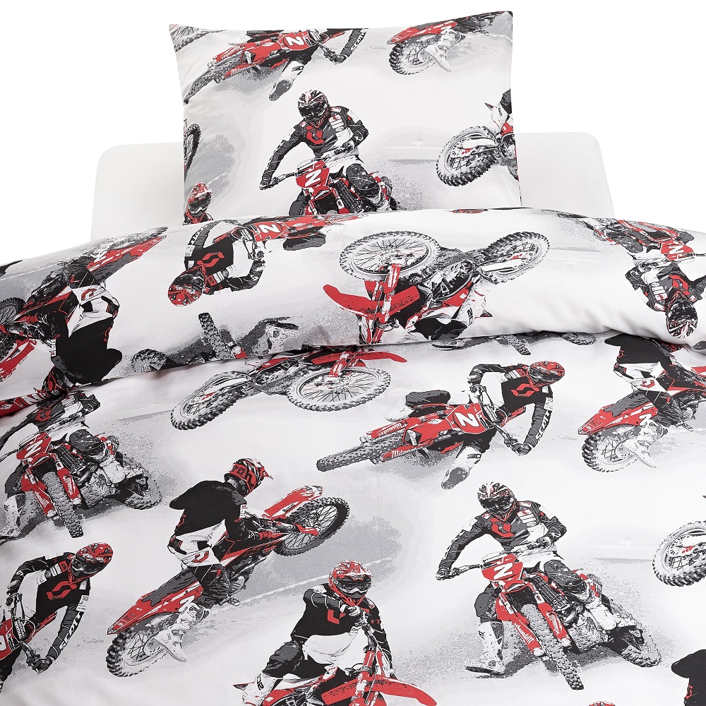 Påslakanset Borganäs of Sweden Cross Rider Enkelsäng