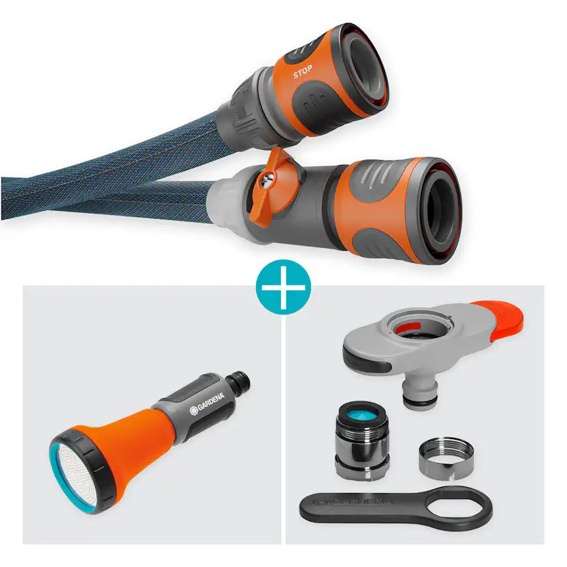 Textilslang Gardena Liano Xtreme 10 m Set