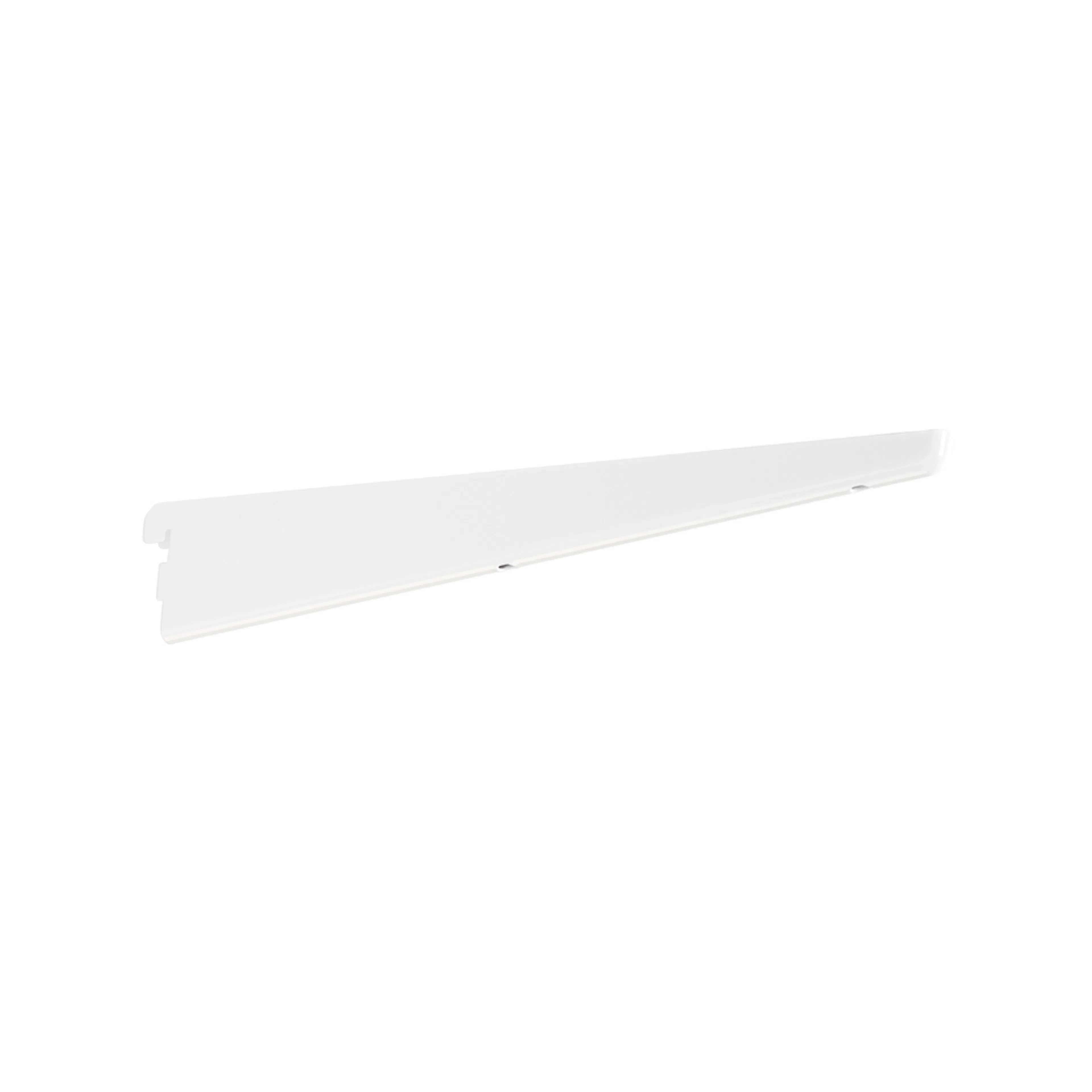 Trad.konsol 370mm m. urtag vit Vit