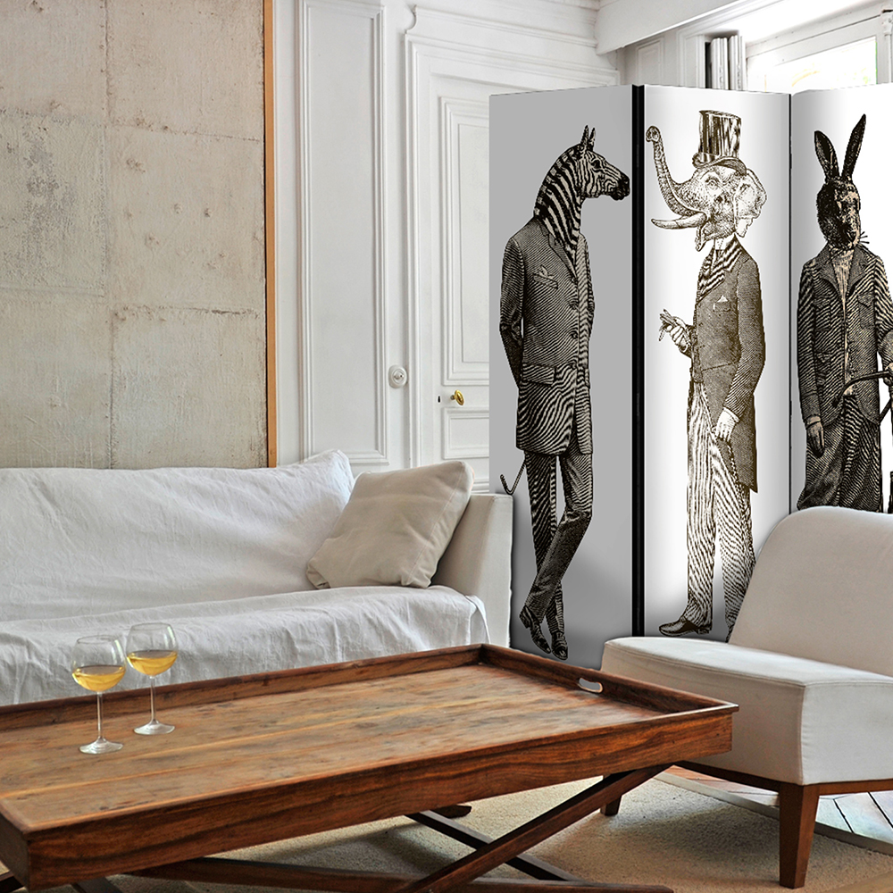 Rumsavdelare Arkiio Elegant Zoo 135x172 cm