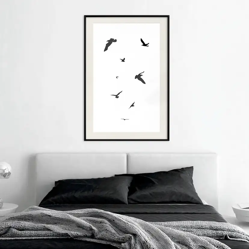 Poster Artgeist Affisch Evening Flight