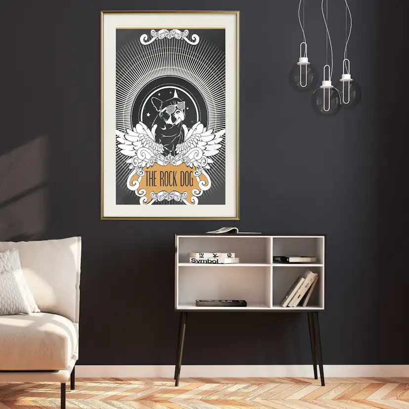 Poster Artgeist Affisch The Rock Dog