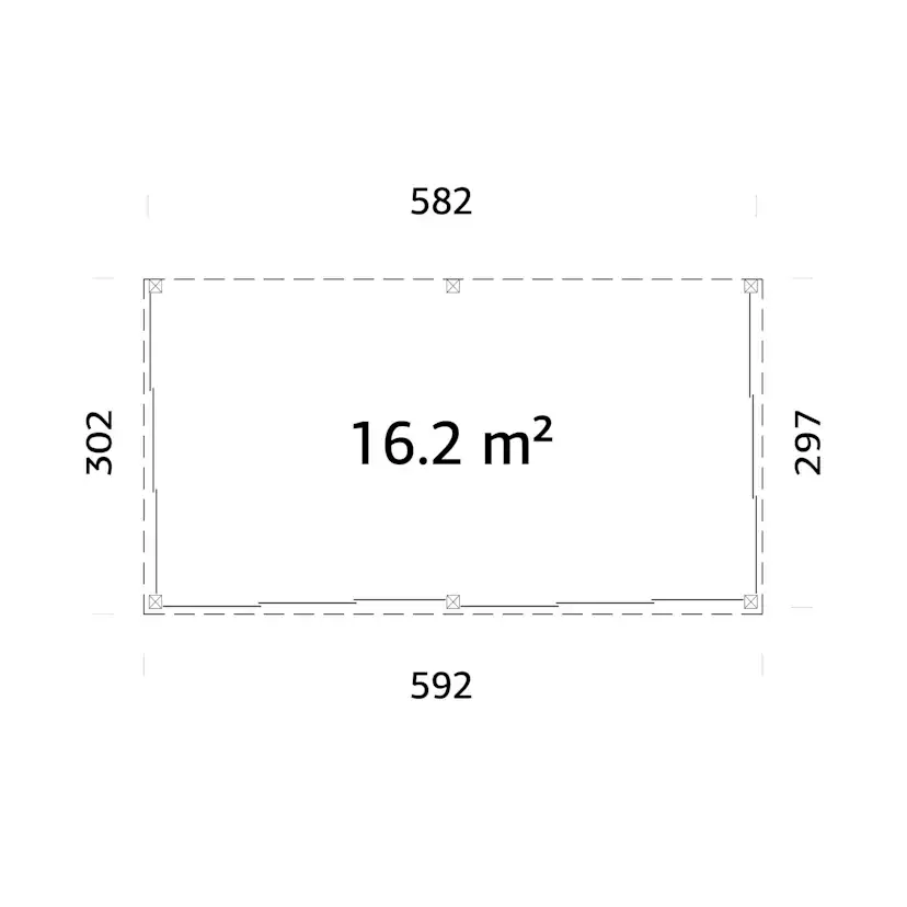 Uterum Palmako Lumi 17,3 m² (inv. 16,2 m²) Slide