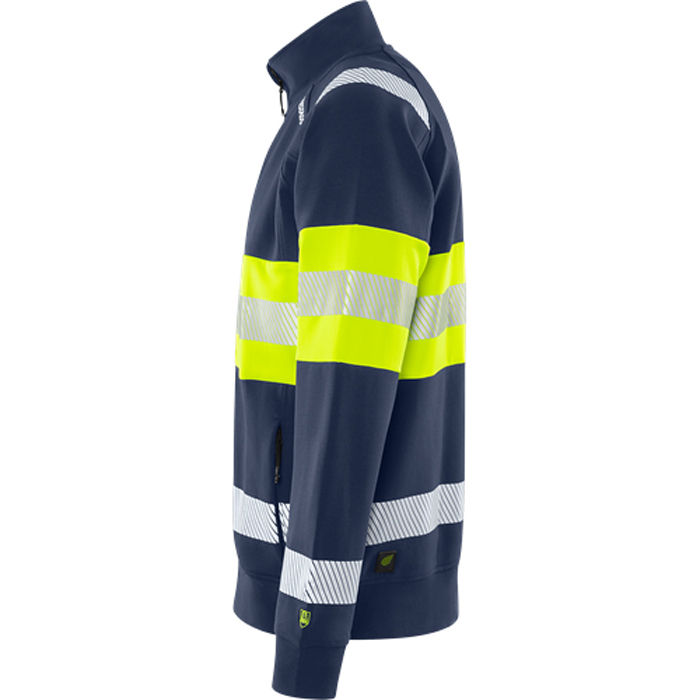 Varsel Sweatshirt-jacka Fristads  Stiby 7531 GKC, klass 1