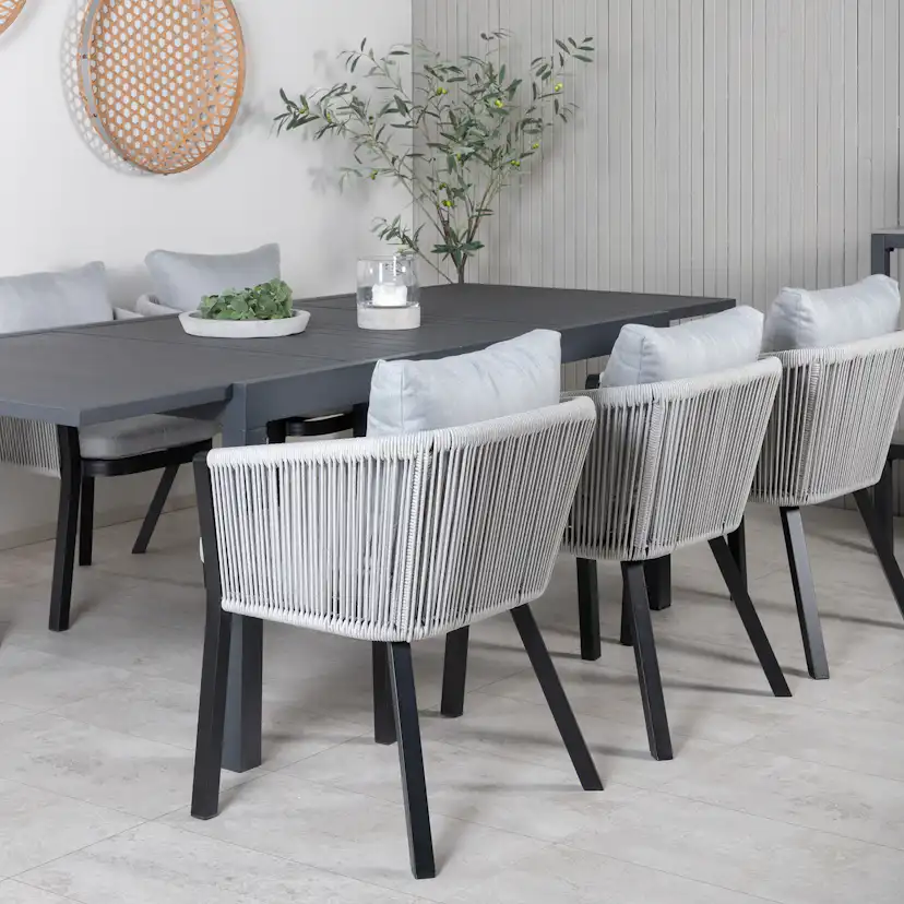 Matgrupp Venture Home Marbella med 6 Veny Stolar
