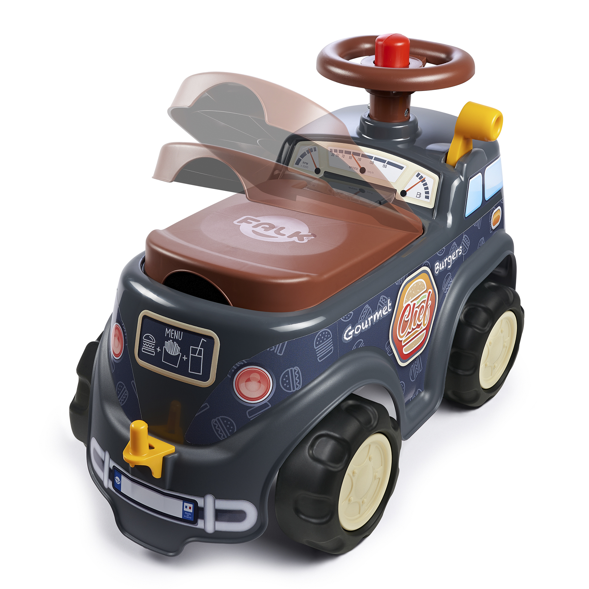 Trampbil Falk Matbil