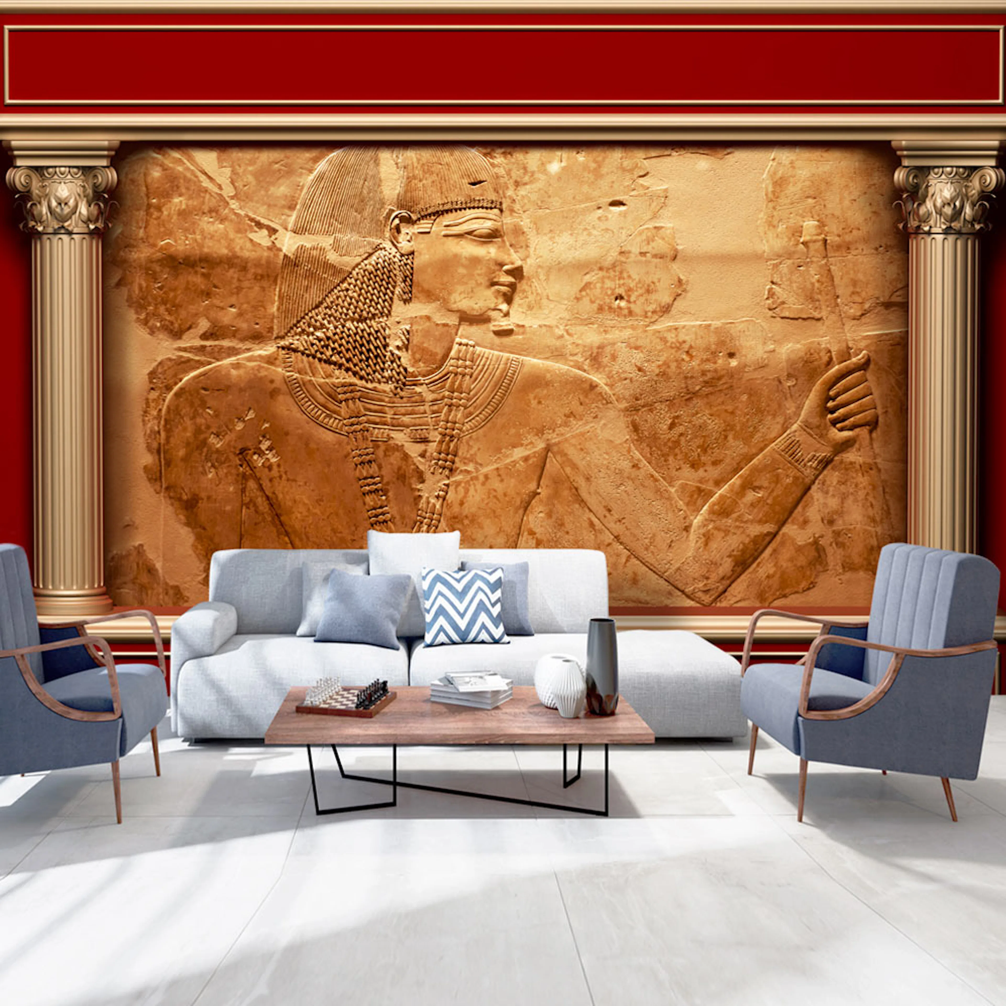 Fototapet Arkiio Egyptian Walls