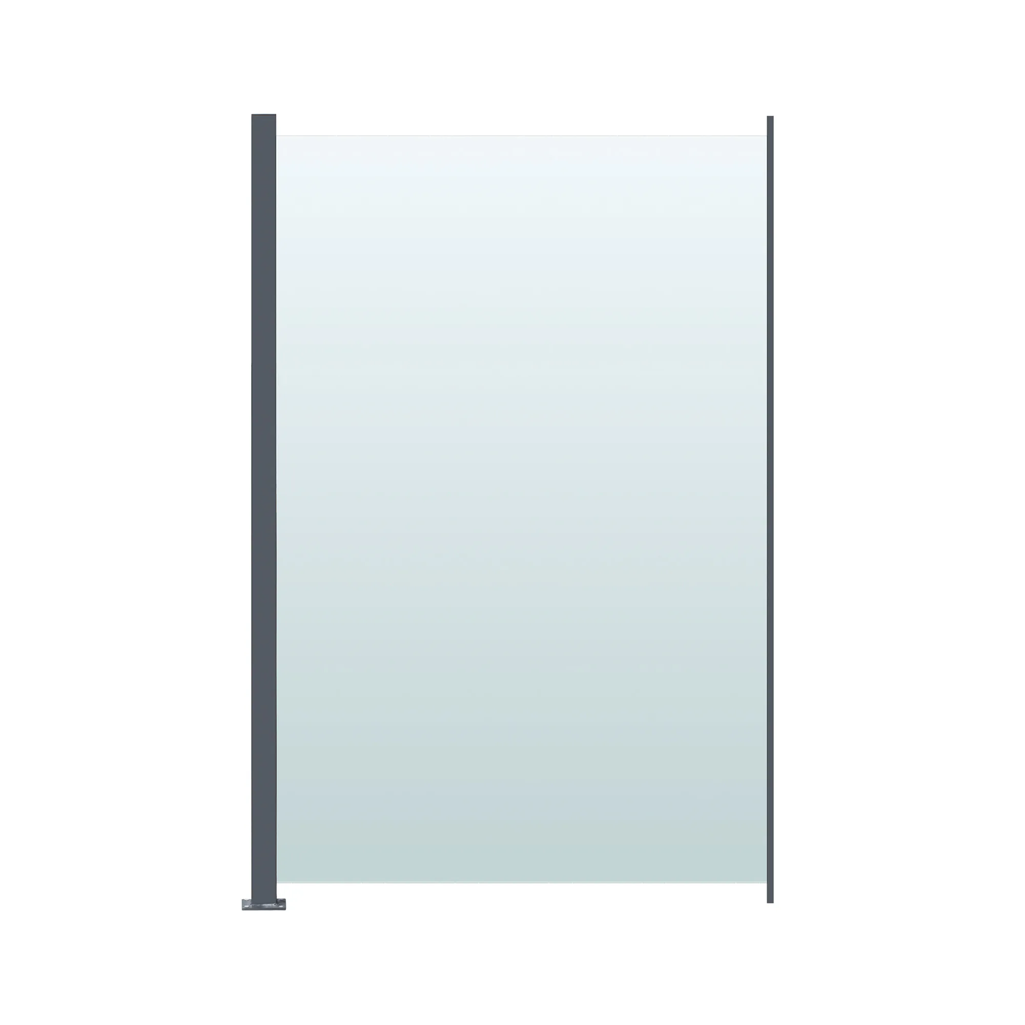 Glasräcke Hortus Klarglas Inkl Modul & Stolpe 100 x 150 cm