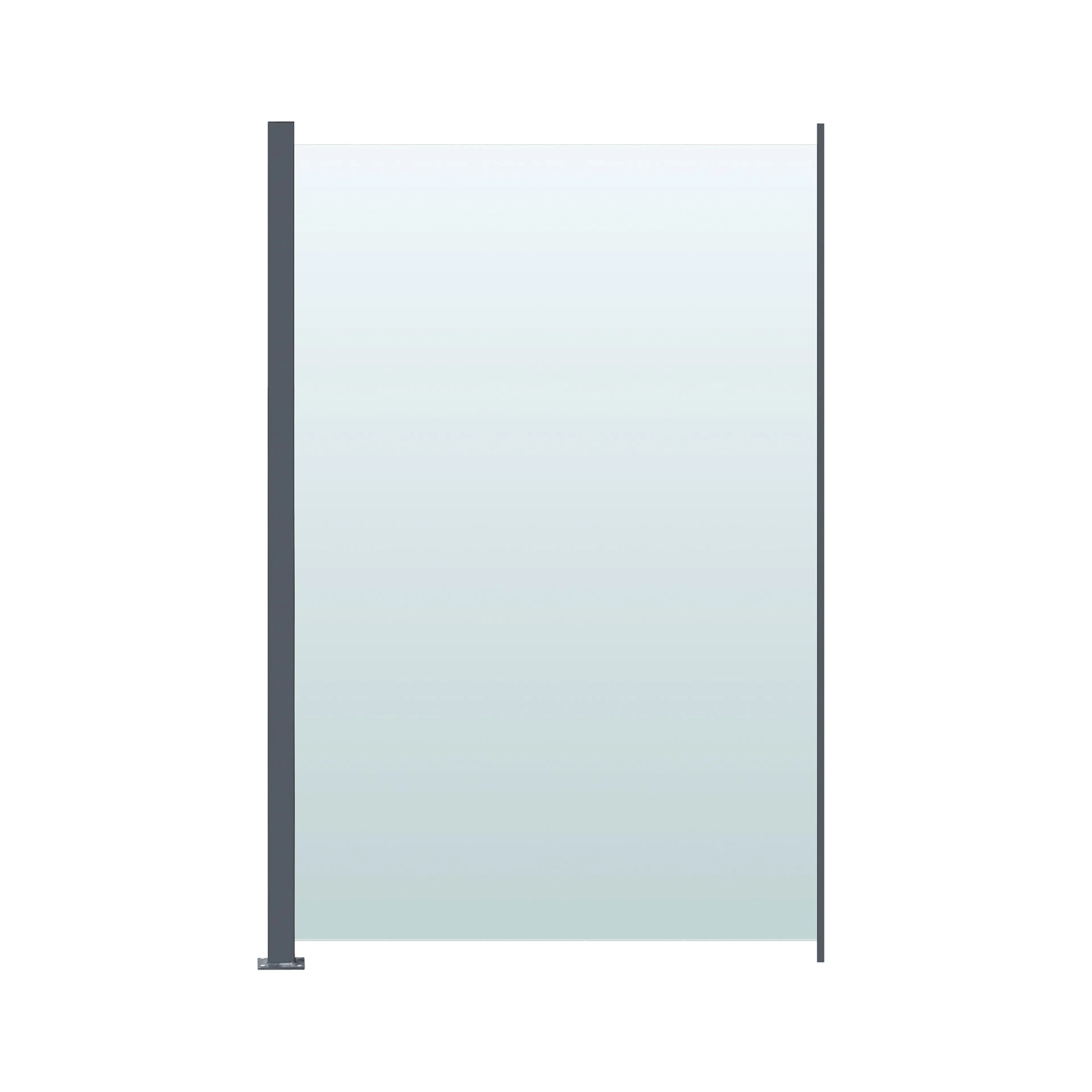 Glasräcke Hortus Klarglas Inkl Modul & Stolpe 100 x 150 cm