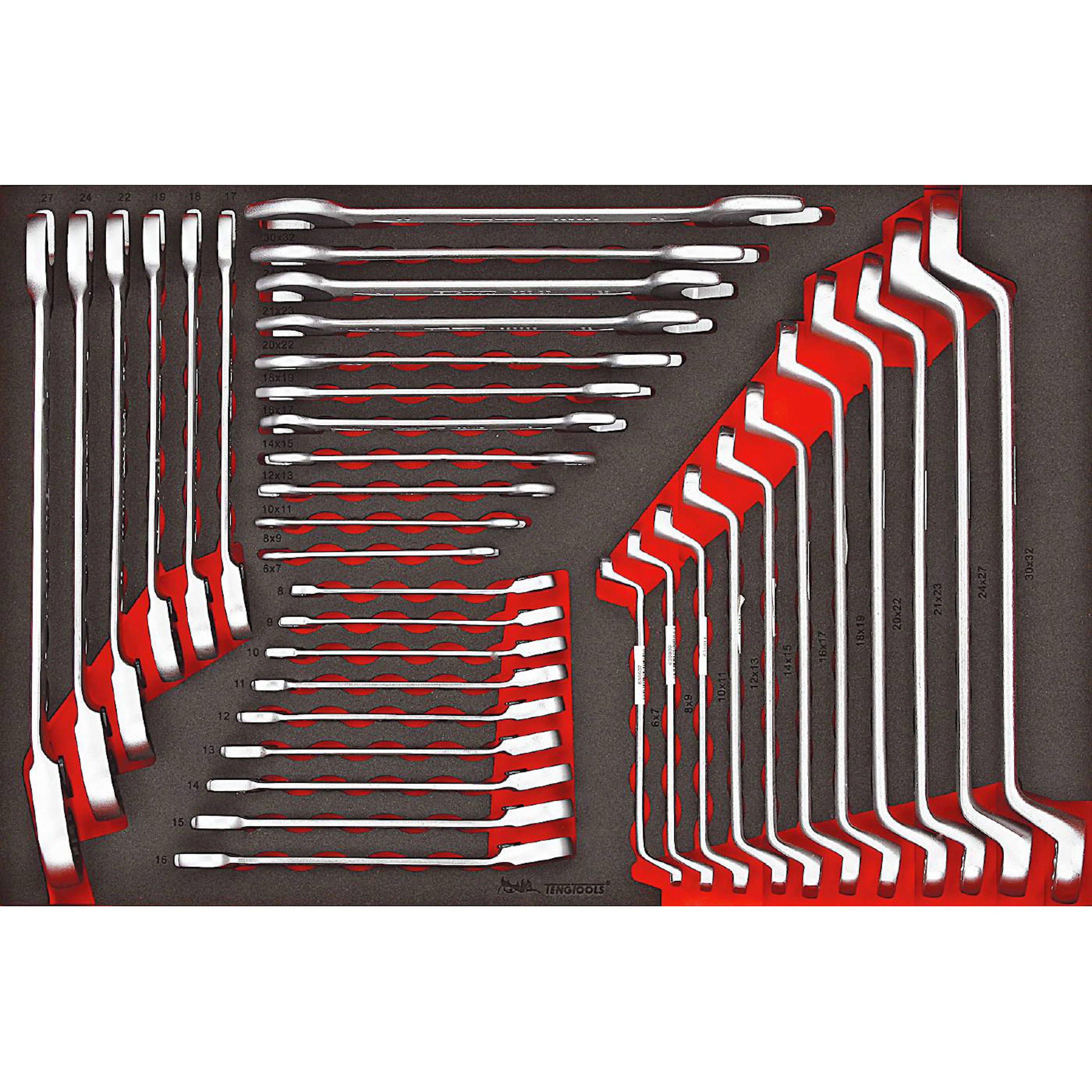 Nyckelsats 37 delar Teng Tools TTESP37