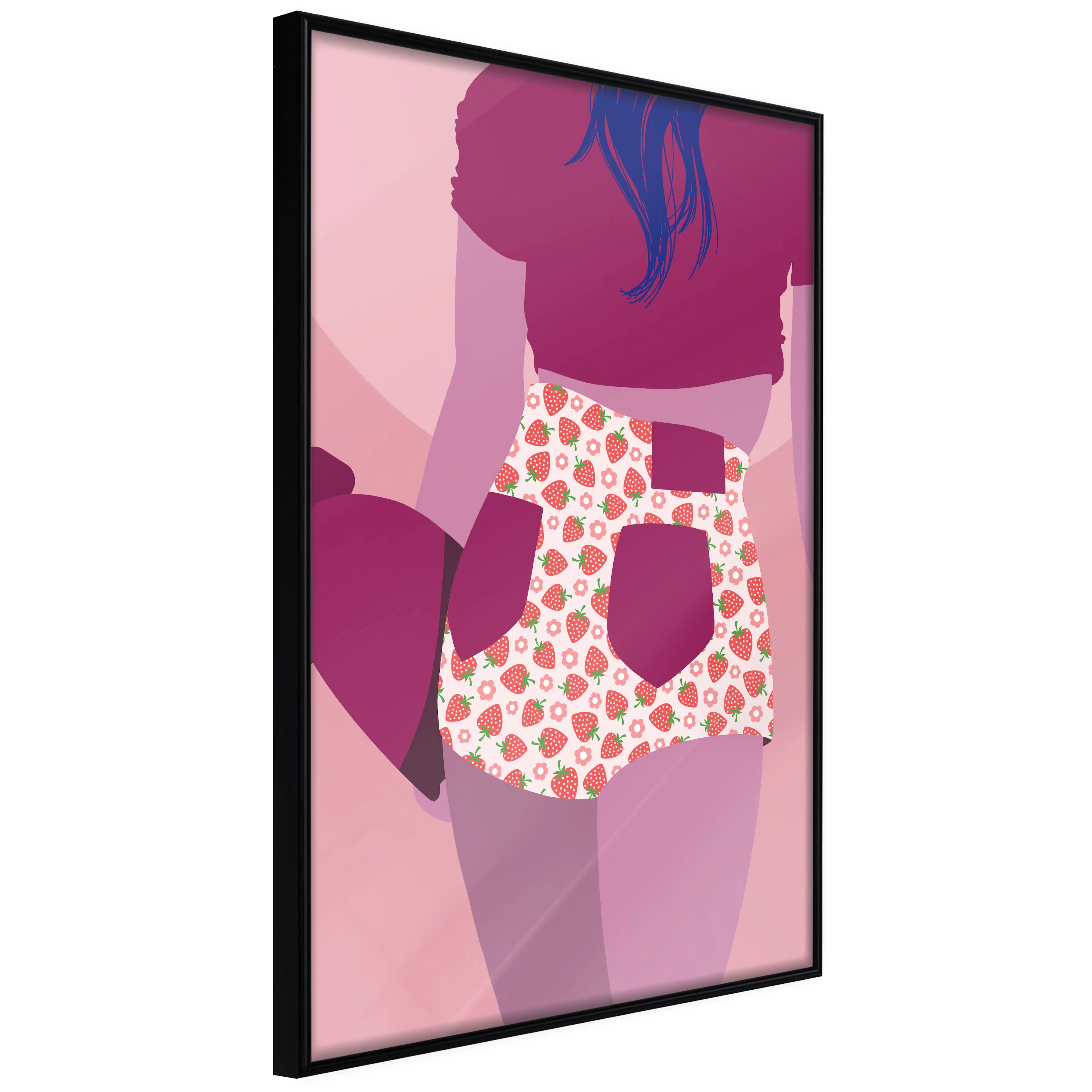 Poster Artgeist Affisch Strawberries Shorts