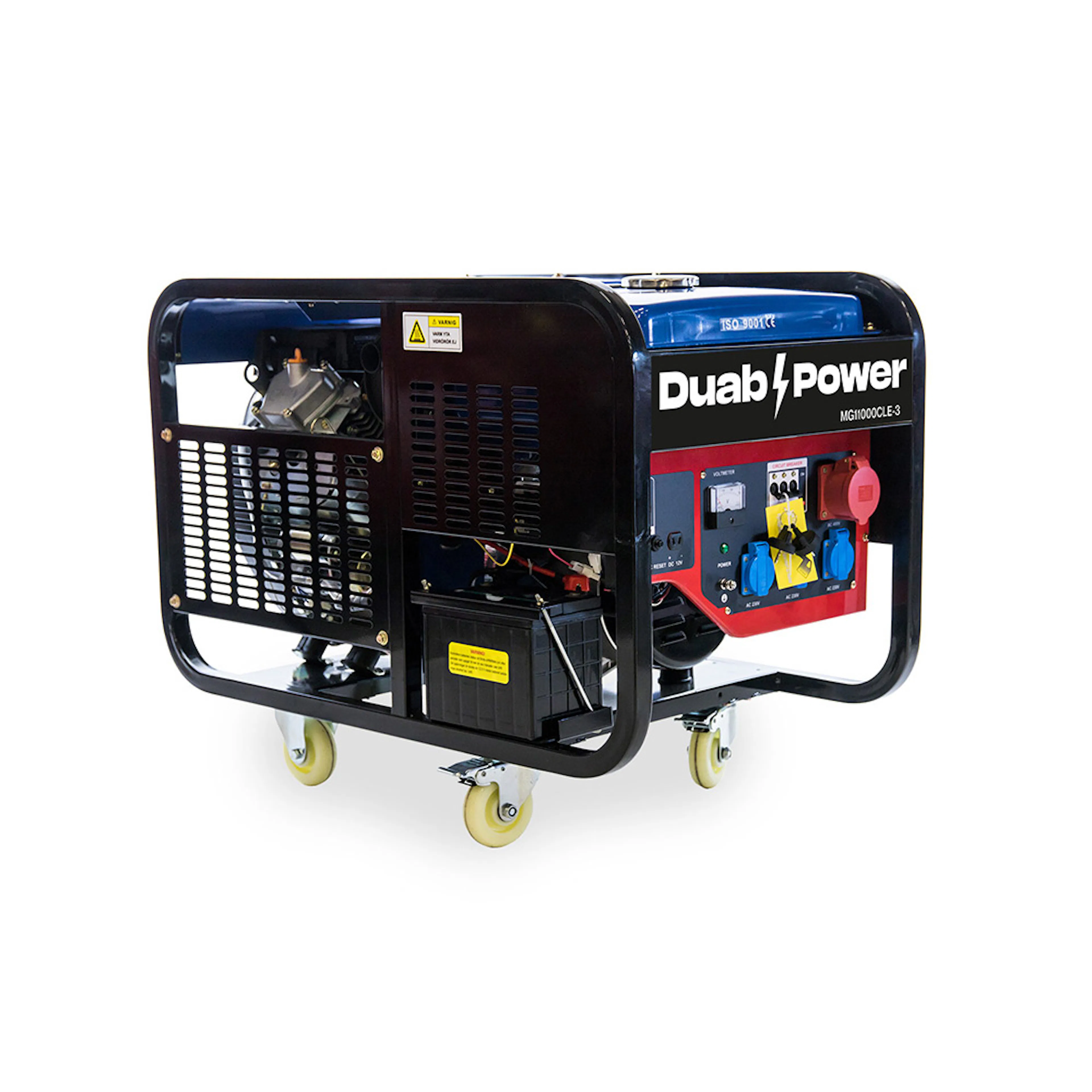 Elverk Duab-Power MG11000CLE-3 1-fas/3-fas Bensin