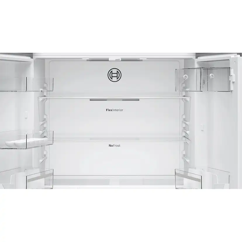 Kyl & Frys Bosch Side by Side Serie 4 KFN96VPEA French Door Silver