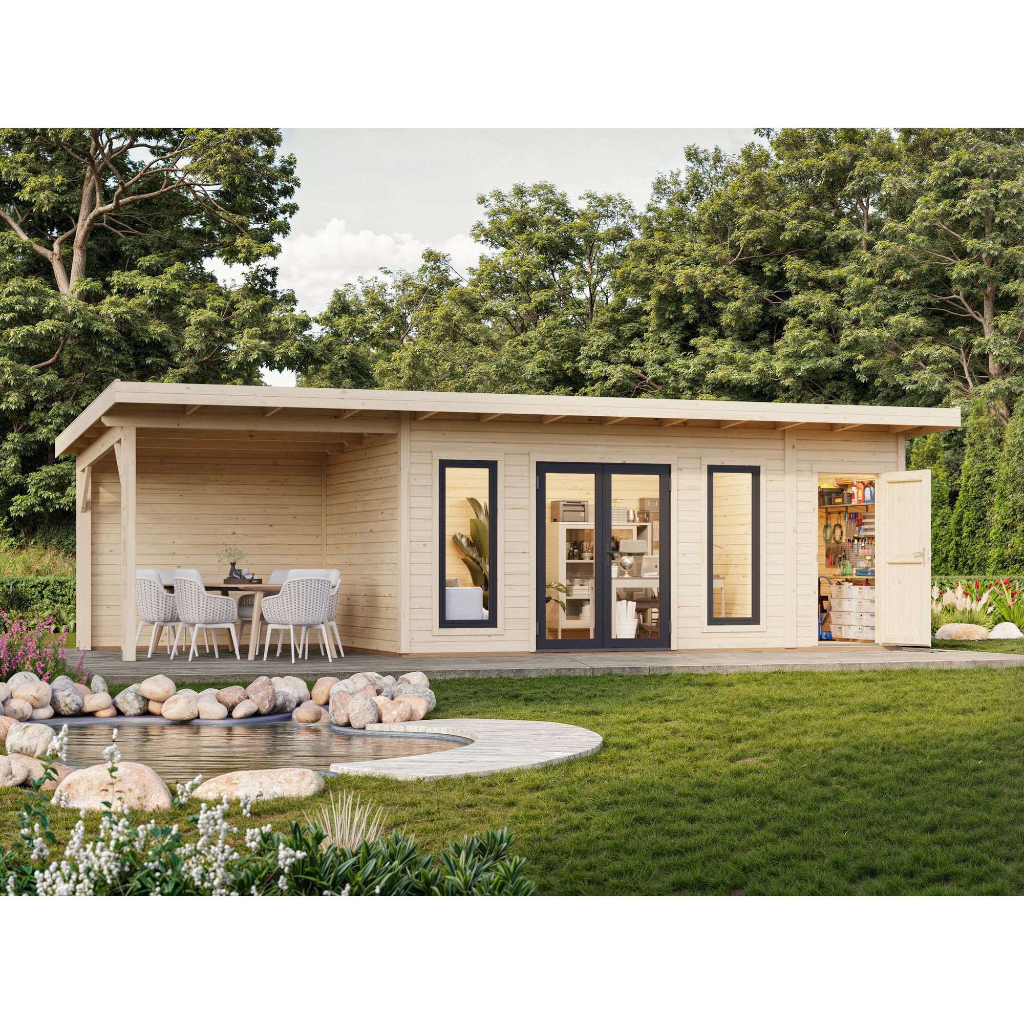 Stuga Palmako Aurelia 25,6 m² (inv. 24,6 m²)