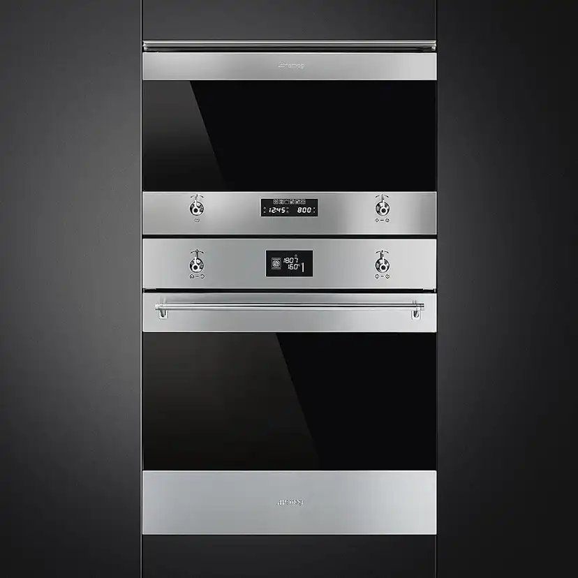 Mikrovågsugn Smeg Classic MP322X1 Integrerad Micro med Grillfunktion