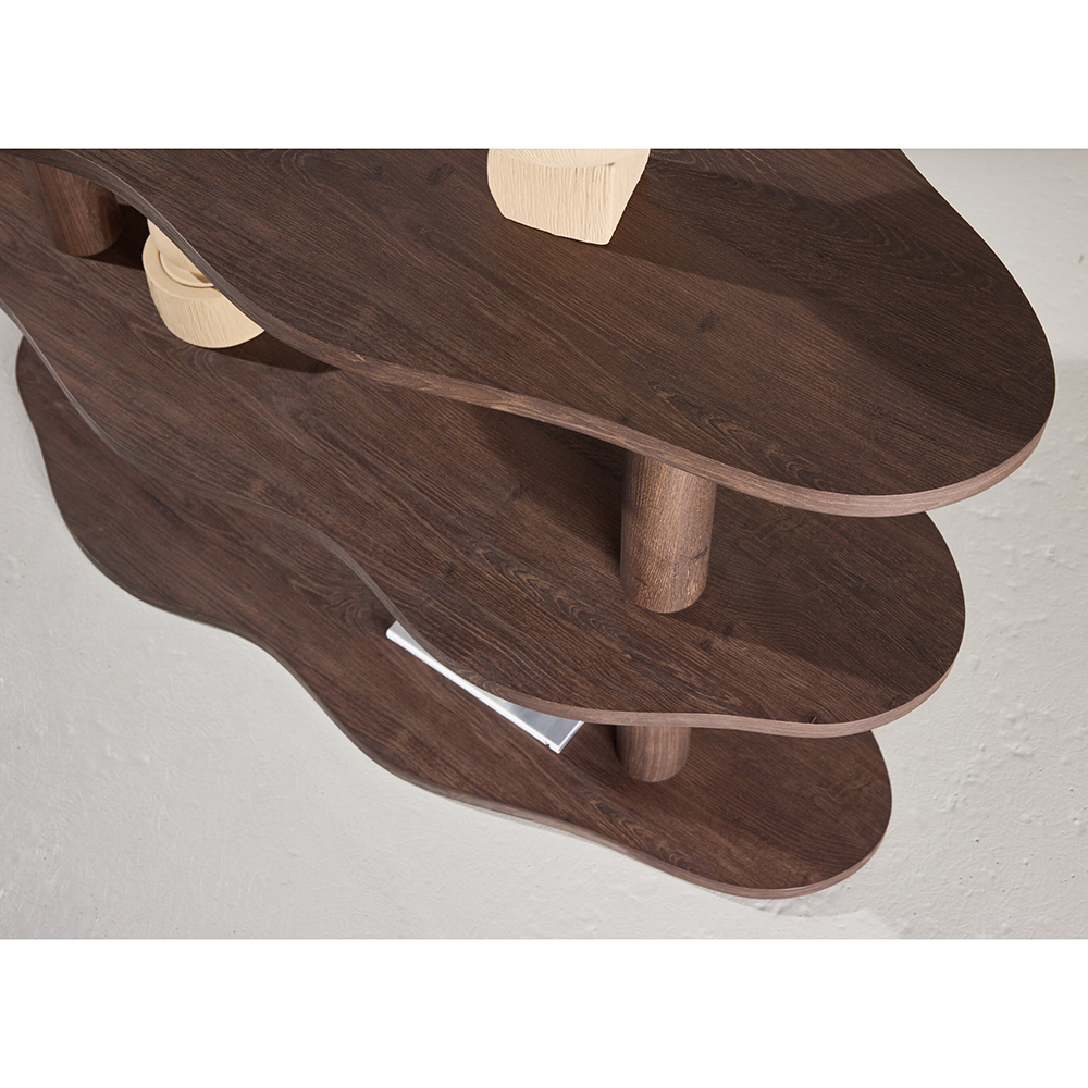 Hylla Vind Moln med 3 Hyllplan