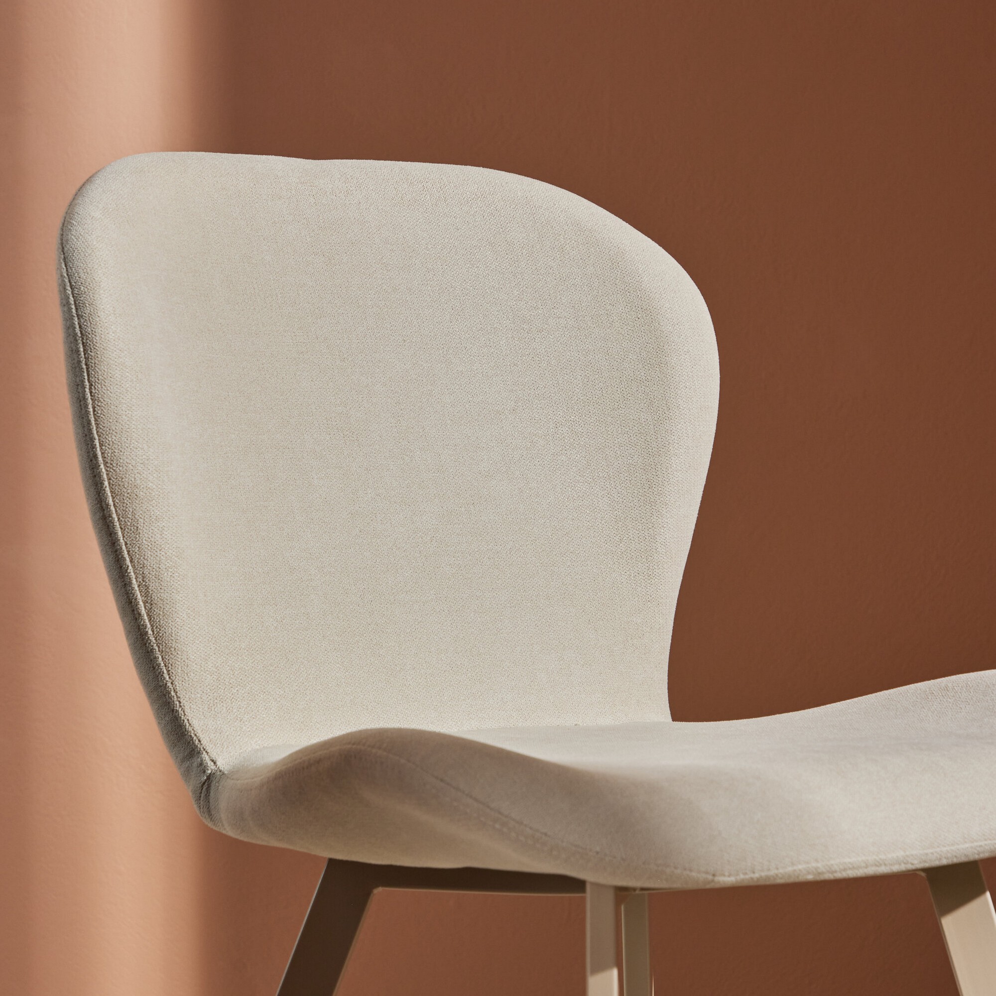 Matstol Venture Home Lilja Beige Stol i Polyester/Linne 2 st