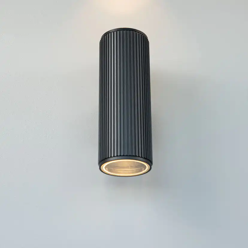 Vägglampa Utomhus Svart H30cm Up/Down - Tylösand Färg: Svart