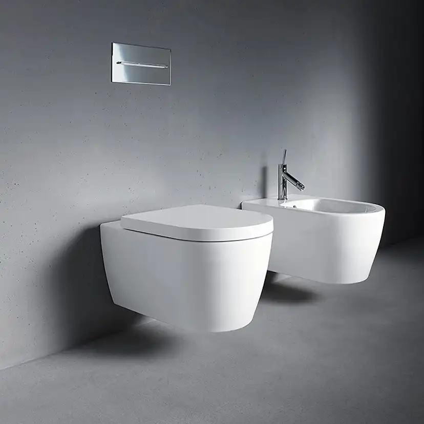 Toalettsits Duravit ME by Starck 002009 Mjukstängande