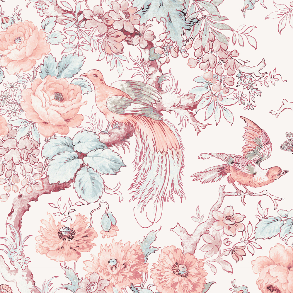 Tapet Laura Ashley Birtle Rosa