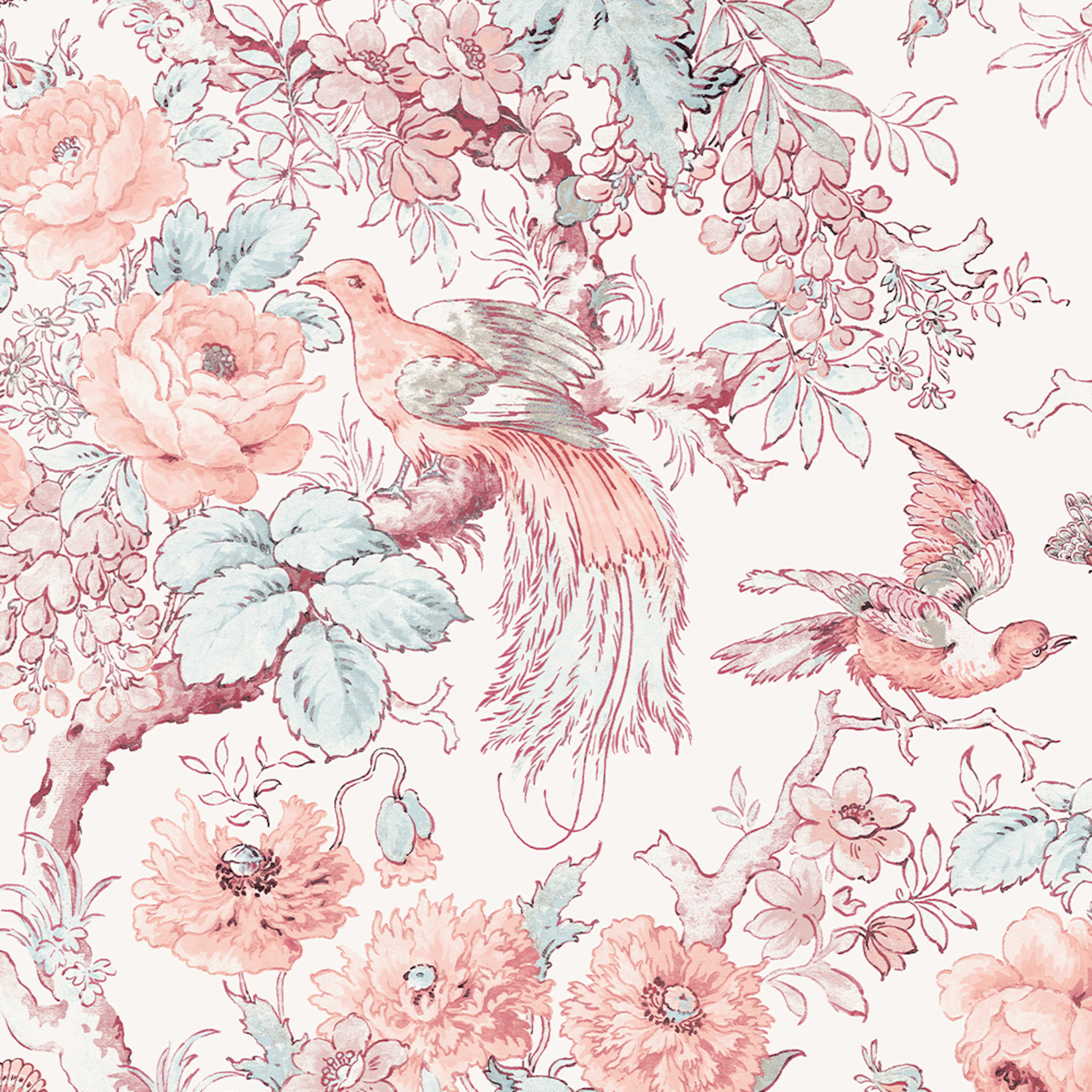 Tapet Laura Ashley Birtle Rosa