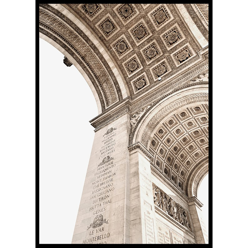 Poster Gallerix The Arc De Triomphe In Paris