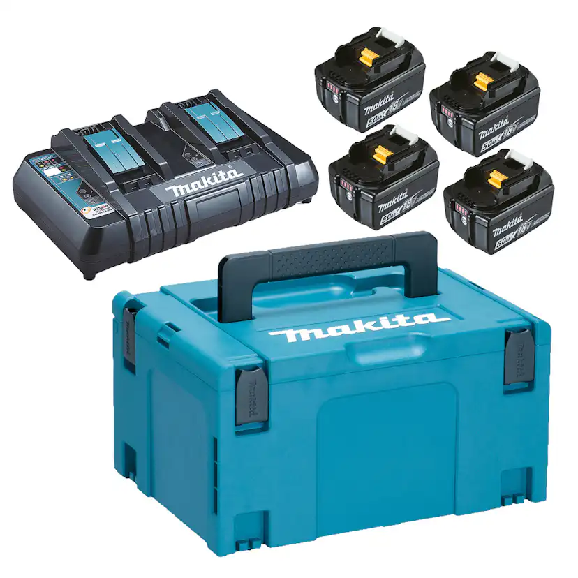 Batterikit Makita 18V 4 st