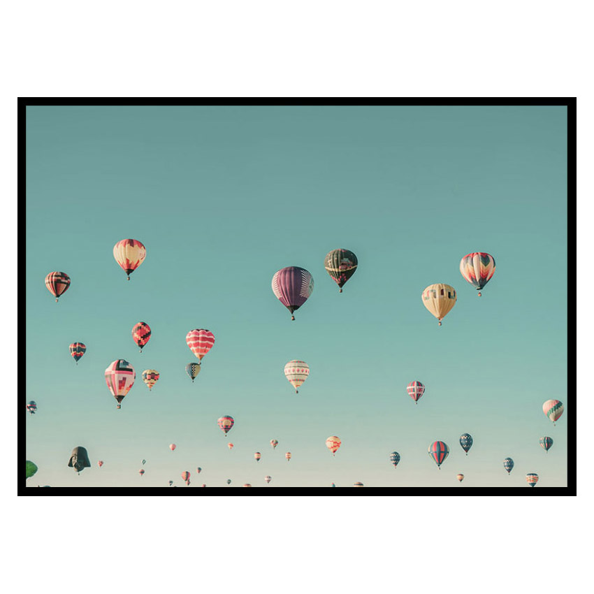 Poster Gallerix Hot Air Balloons