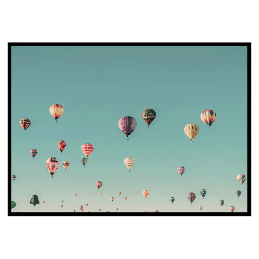 Poster Gallerix Hot Air Balloons