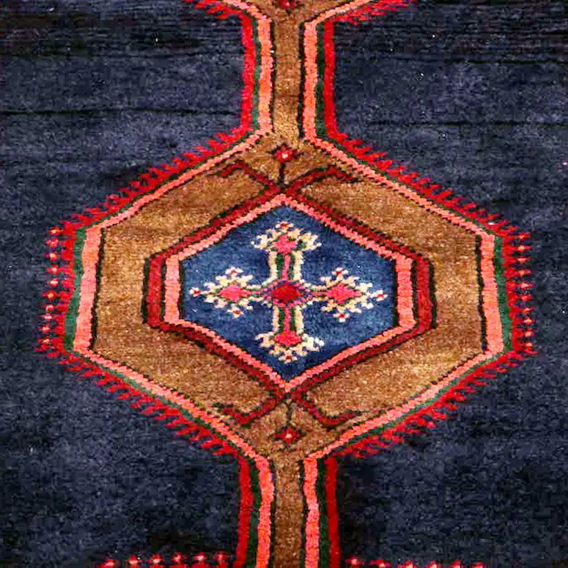 Handvävd Matta Arkiio Persisk Lorestan Qoltoq 130x255