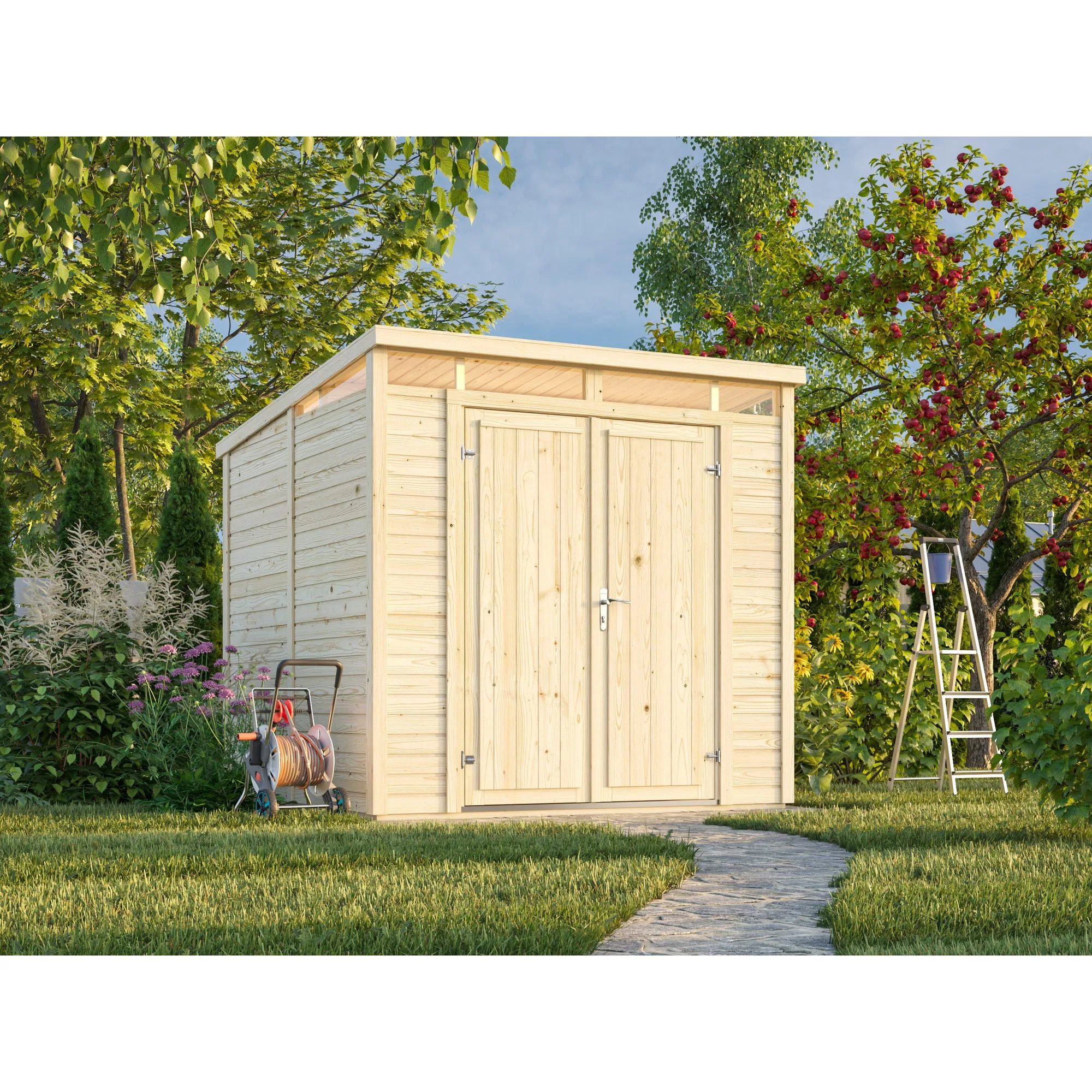 Förråd Palmako Elias 5,0 m² (inv. 4,9 m²)
