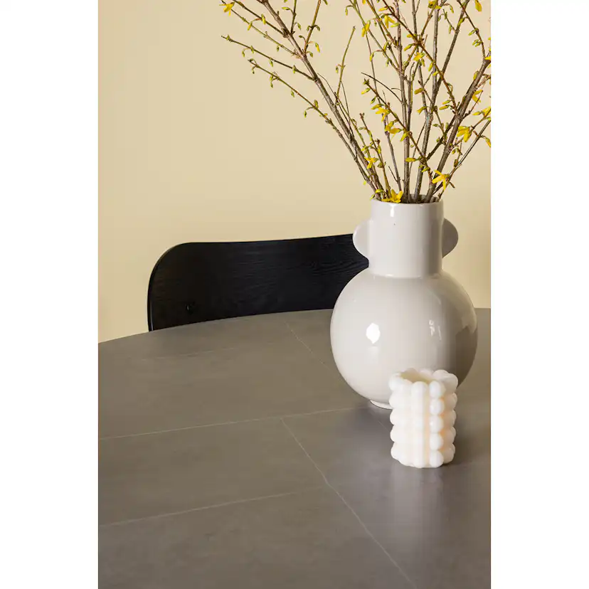 Matgrupp Venture Home Piazza Ø120 cm med 4st Polly Matstolar