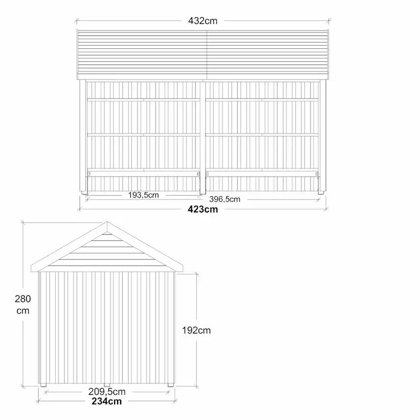 Trädgårdshus PLUS Multi 10 m2 16958