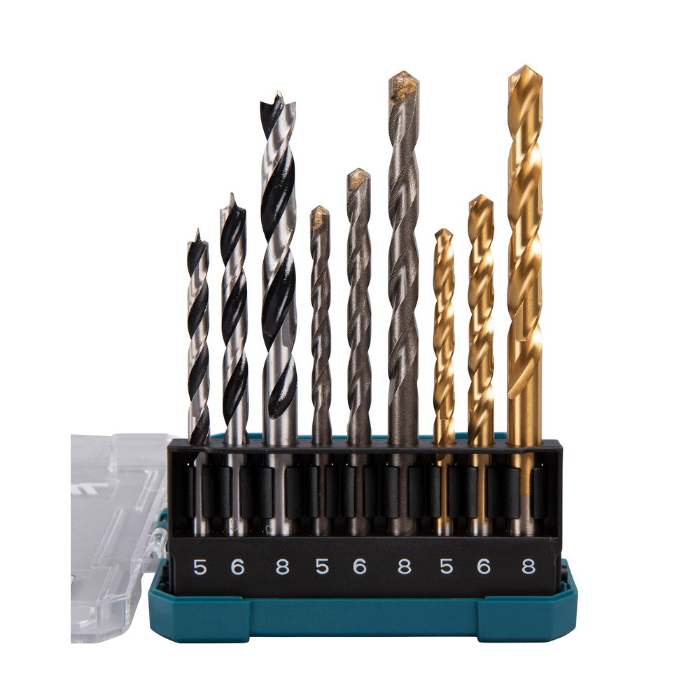 Borrsats Makita D-71962 9 delar