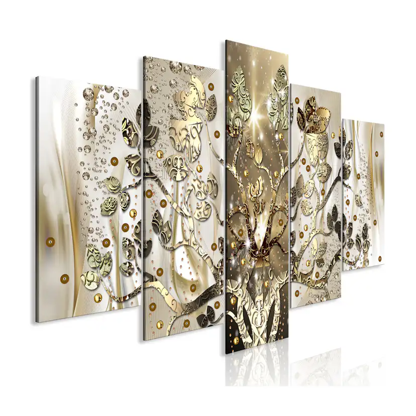 Tavla Arkiio Royal Tree Wide 5 delar 225x100