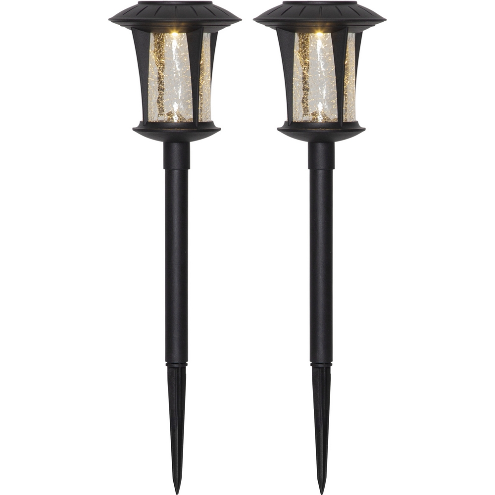 Solcells-pollare Star Trading Monaco 2-pack