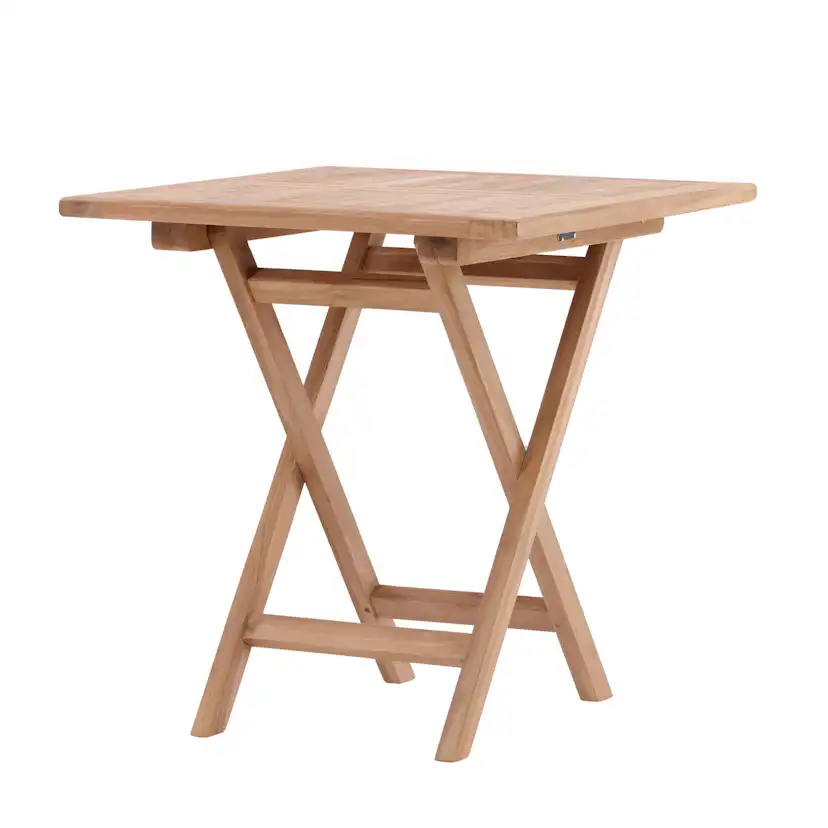 Cafébord Venture Home Kenya Teak Fällbart 70x70