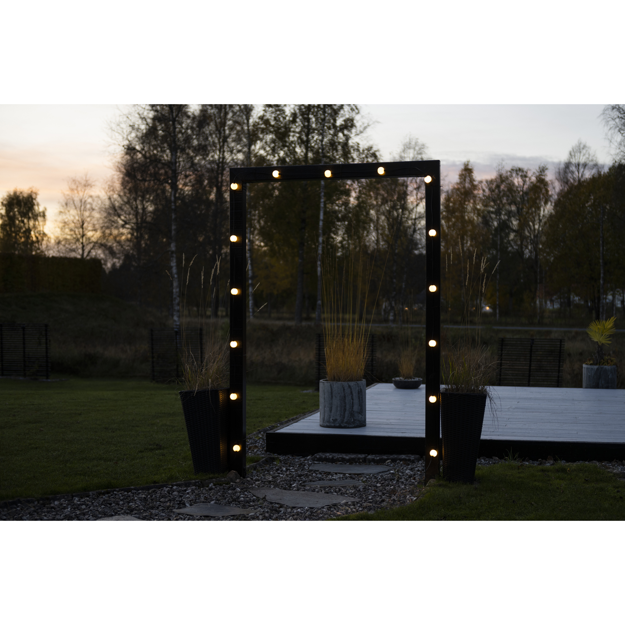 Ljusslinga Gnojsö Konstsmide Startset 20st LED-opallampor Varmvit Utomhus