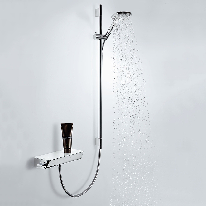 Duschset Hansgrohe Raindance Select E 120 3jet Krom utan EcoSmart