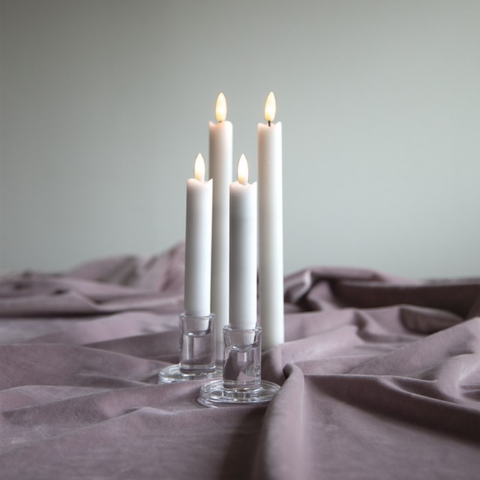 LEDAntikljusFlamme Vit