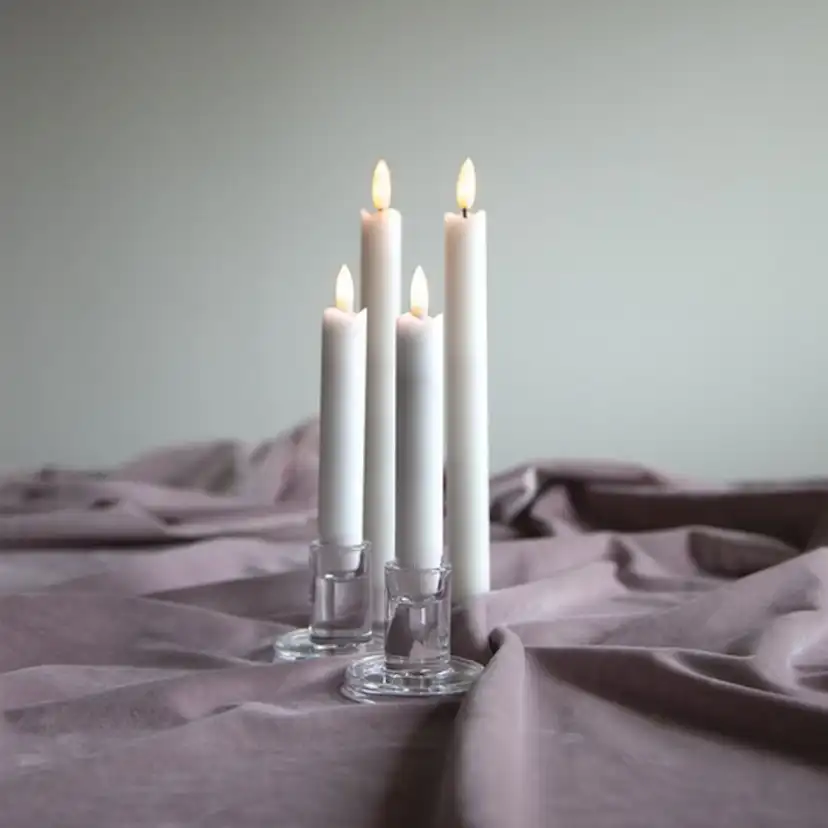 LEDAntikljusFlamme Vit
