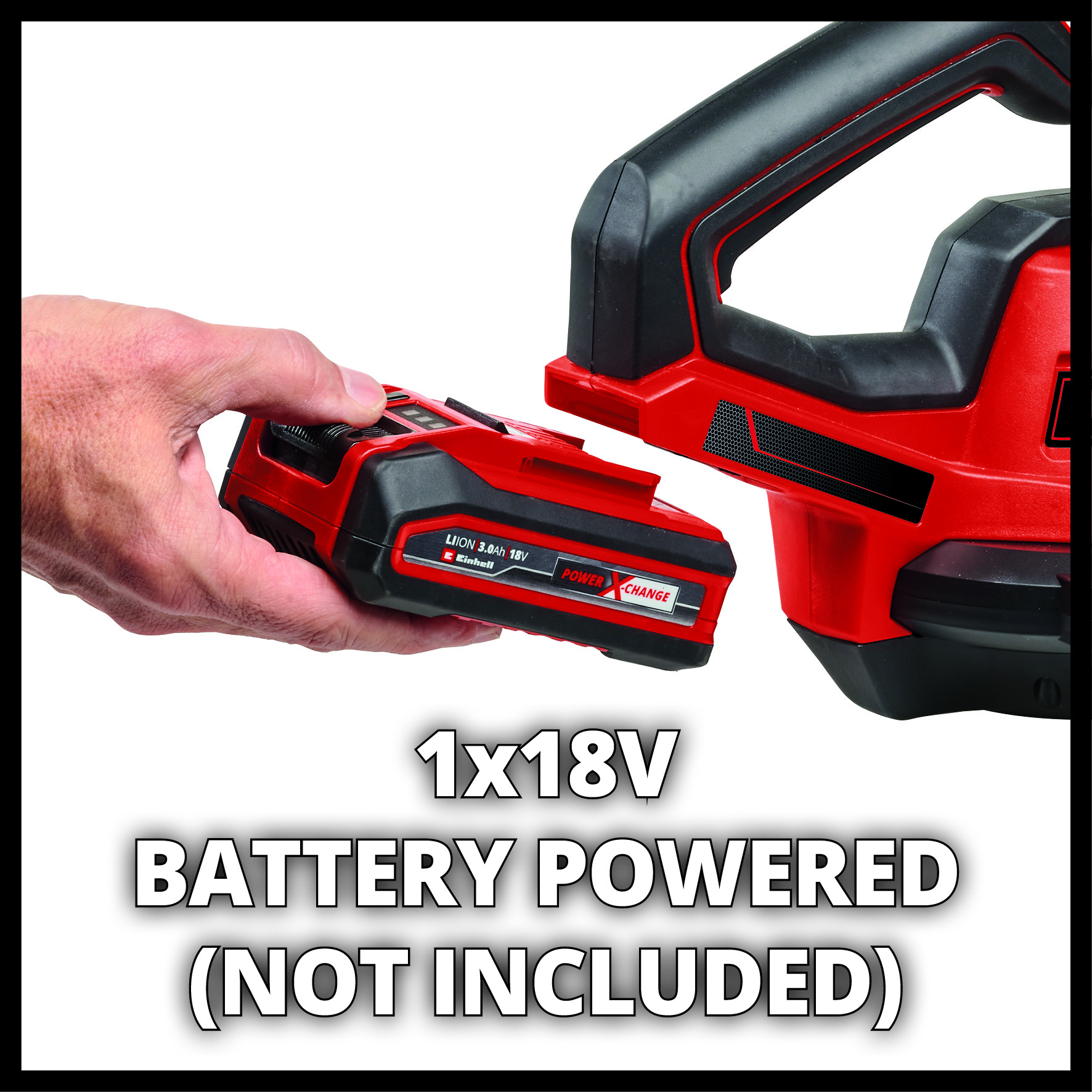 Lövblås Einhell GE-UB 18/250 Li E Utan Batteri & Laddare