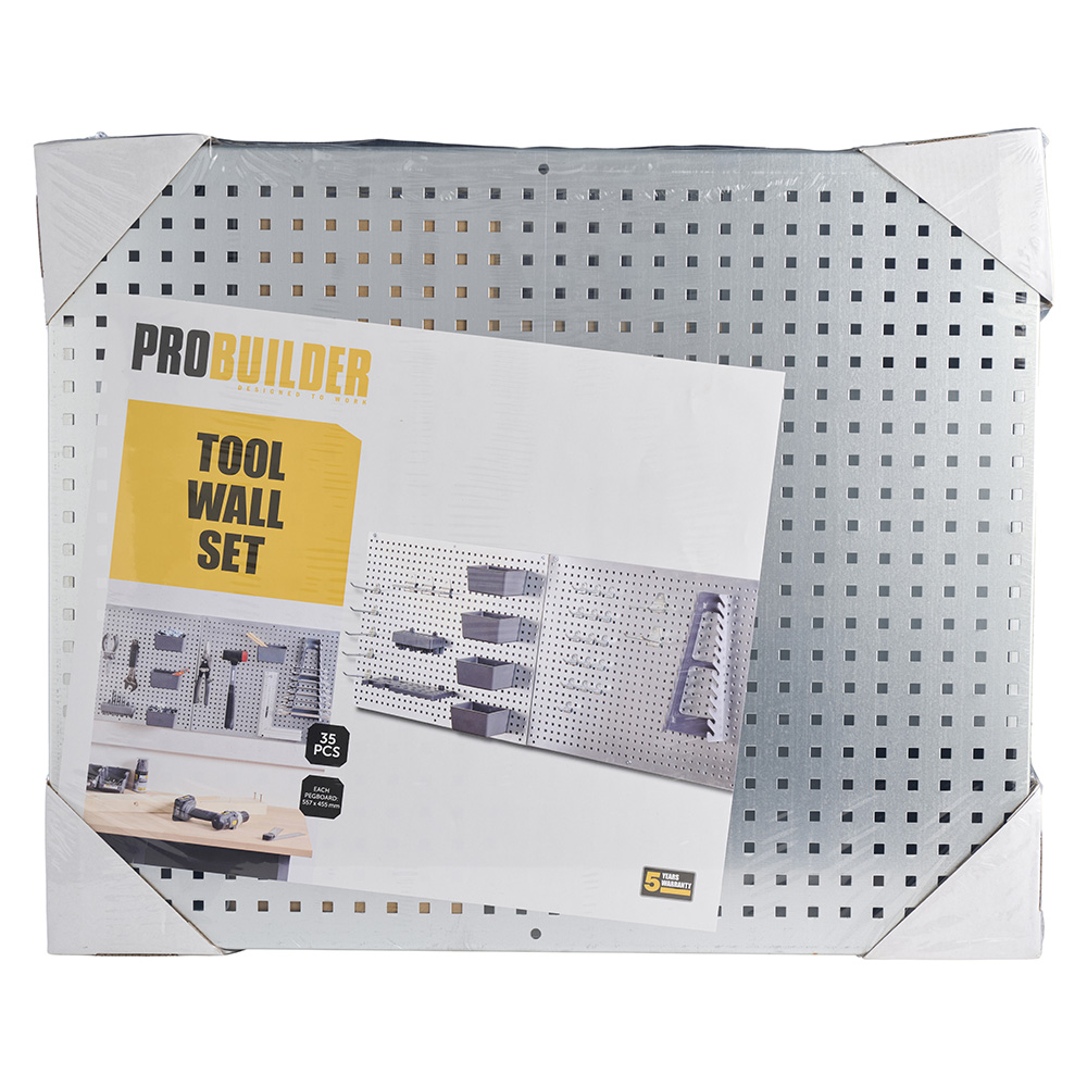 Förvaringstavla Probuilder 35 delar