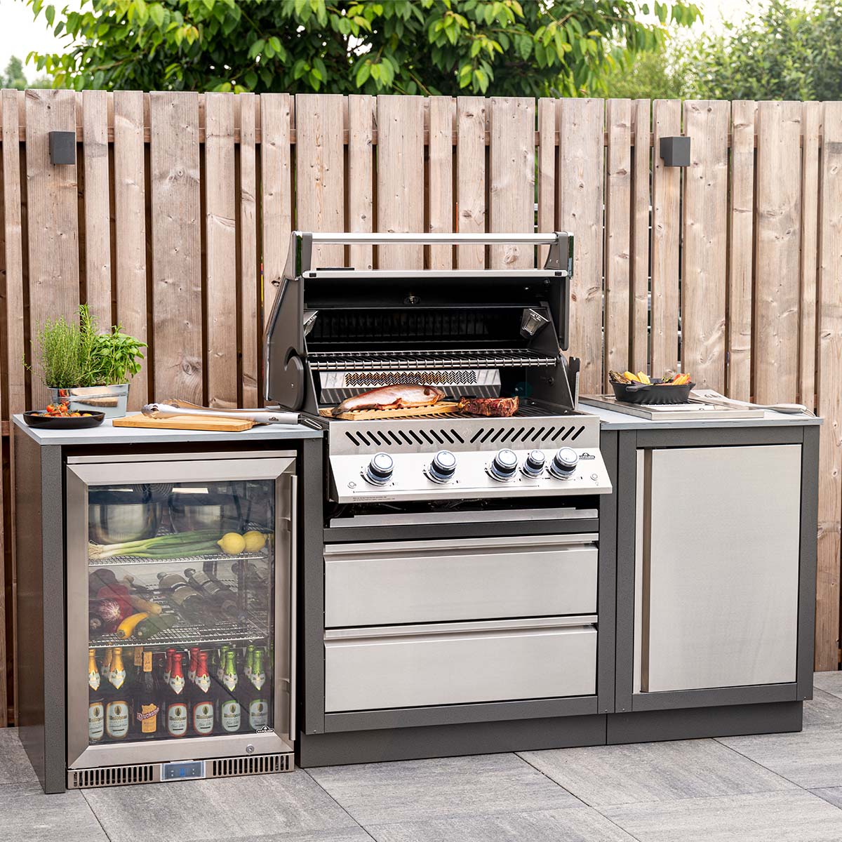 Inbyggnadsgrill Napoleon BI32