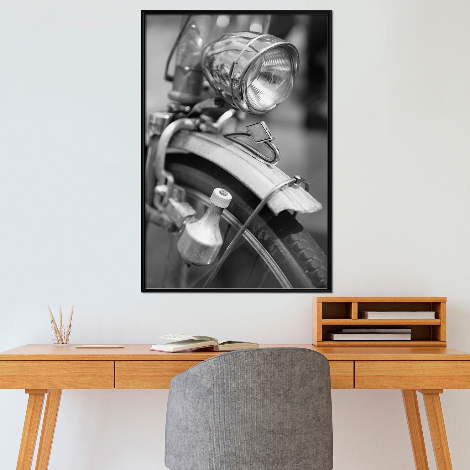 Affisch - Bicycle Details [Poster] 20x30 Svart ram, 20x30 cm