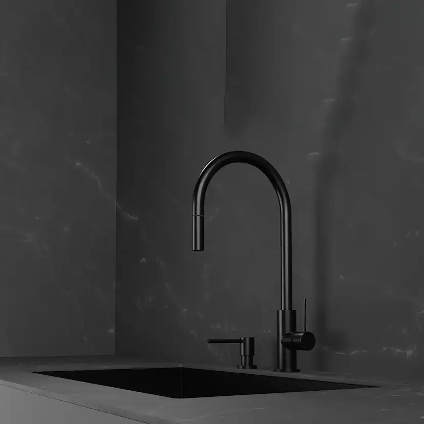 Diskmedelspump Scandtap Steel Clean Dispenser