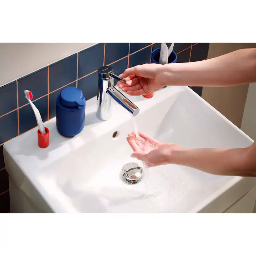 Tvättställsblandare Hansgrohe Zesis S 100 CoolStart utan Bottenventil