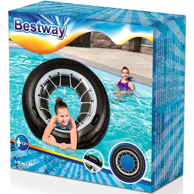 Badring Bestway 119 cm Höghastighetsdäck