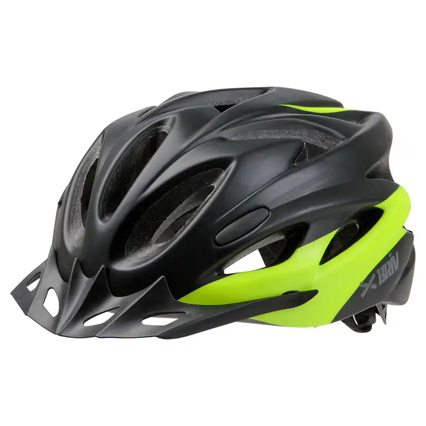 Cykelhjälm Briv Inmold Std Svart/Gul Large
